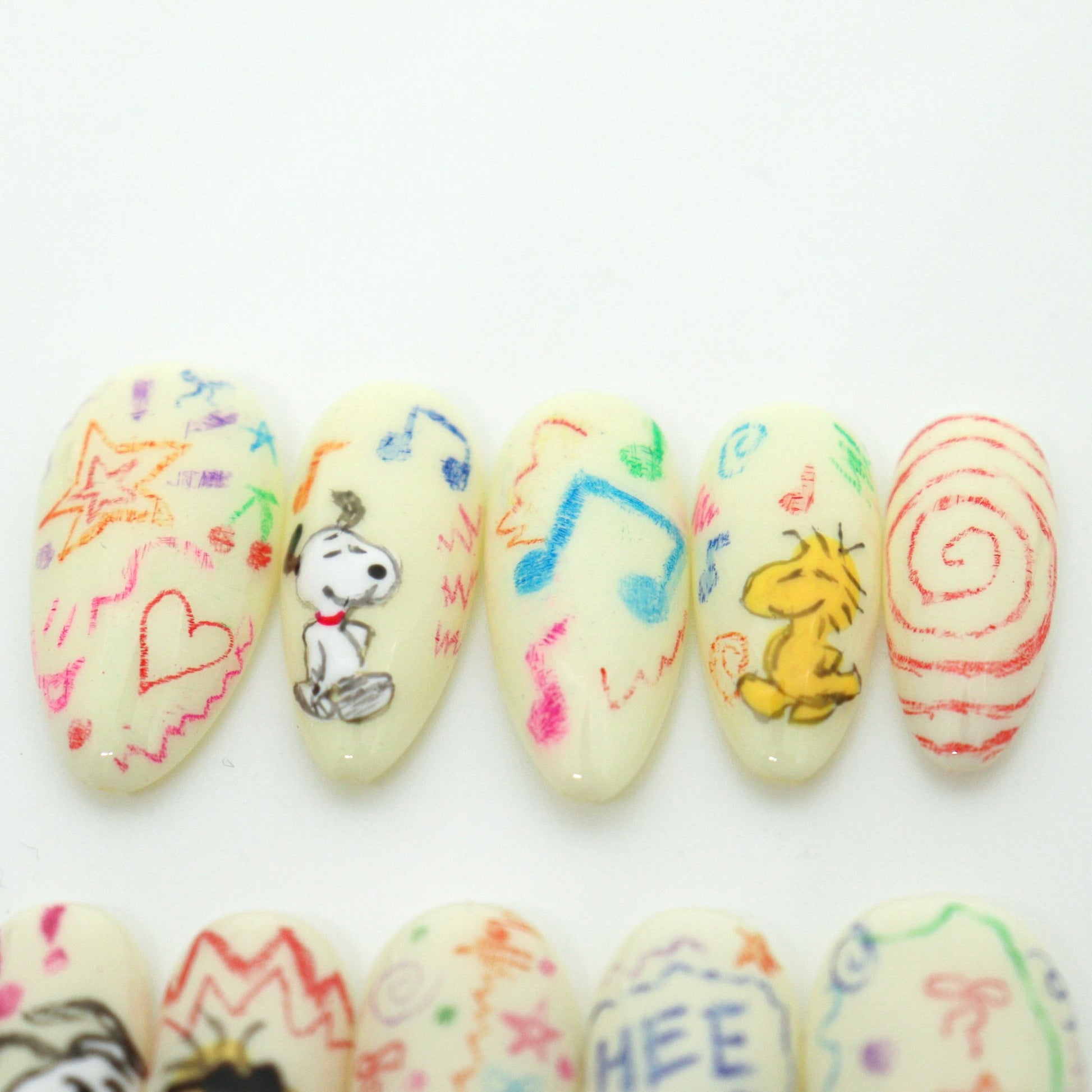 Peanuts & Polish | Snoopy-Inspired Nails