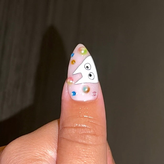 Studio Ghibli inspired nails